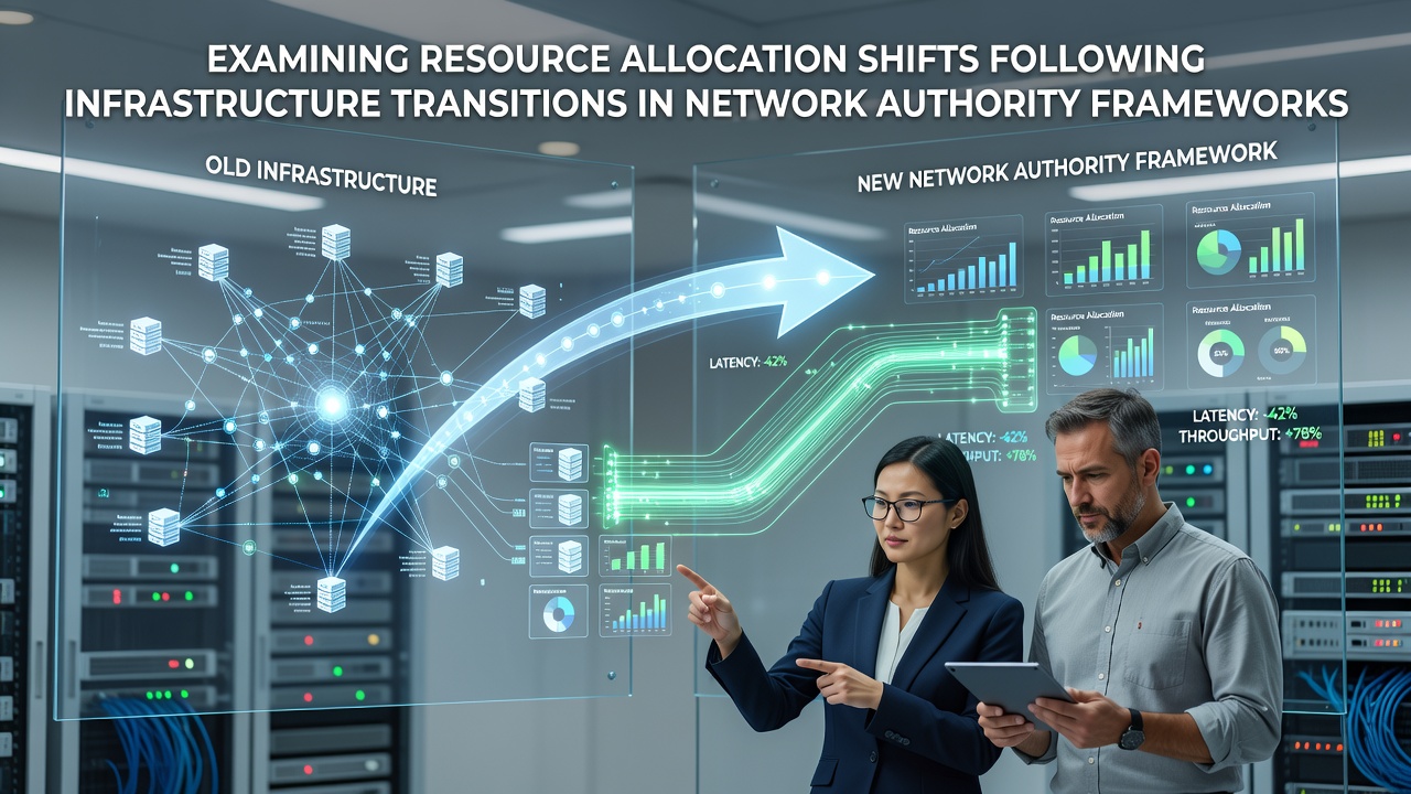 Examining Resource Allocation Shifts Following Infrastructure Transitions in Network Authority Frameworks
